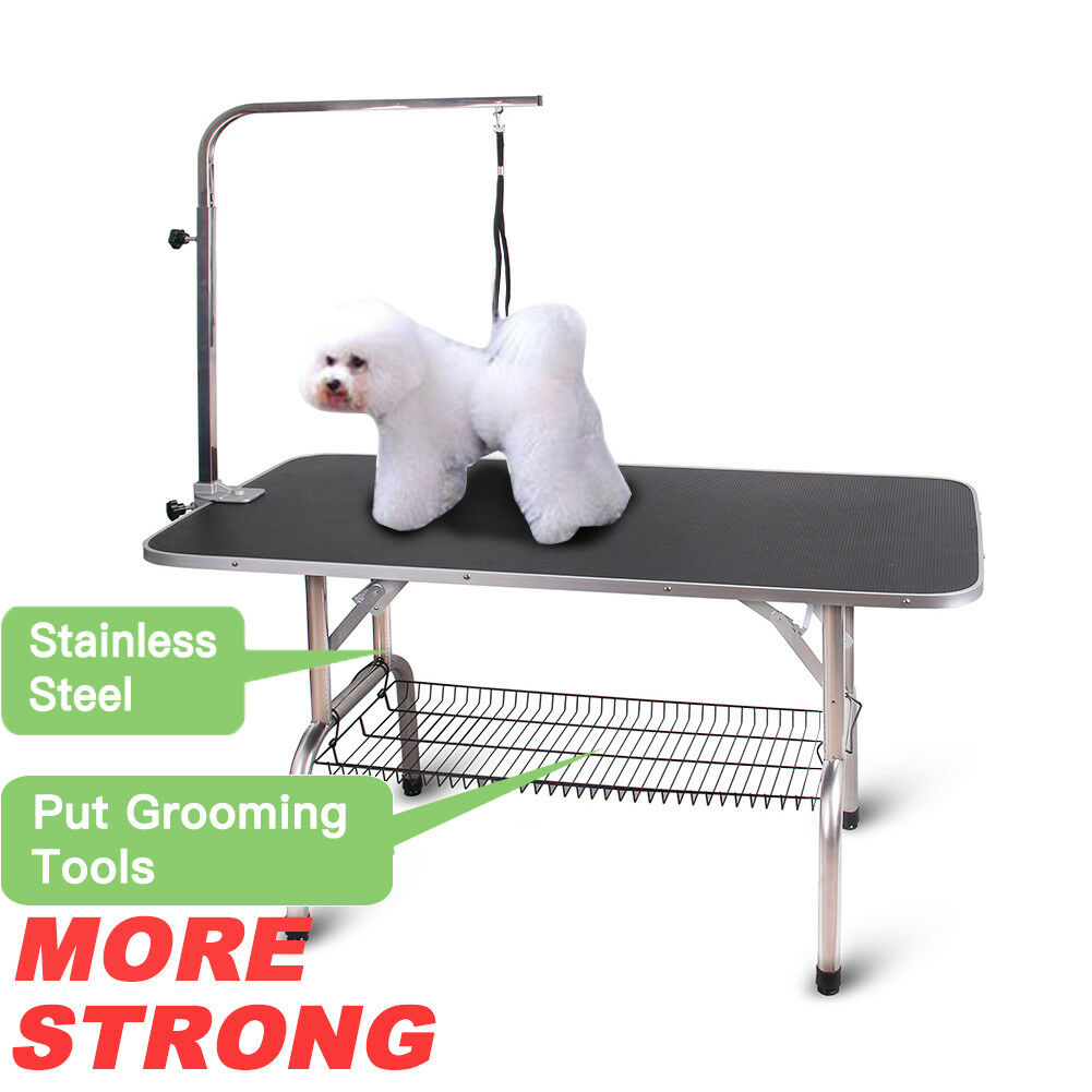 46'' Heavy Duty Portable Pet Dog Cat Profession Dog Show Fold Grooming Table