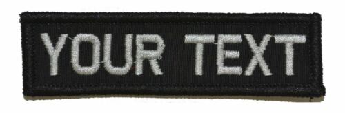 1x3.75 Nametape Custom Name Fits Operator Hats Military  Patch