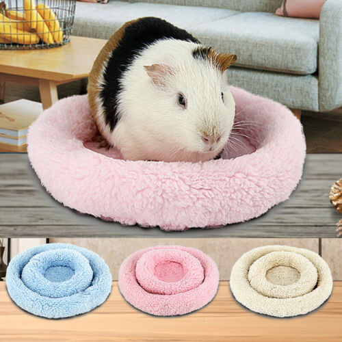 Soft Fleece Guinea Pig Bed Winter Small Animal Cage Mat Hamster Sleeping Bed