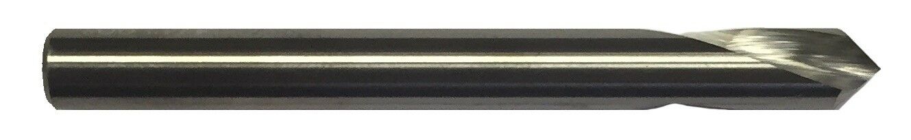 1/4" 2 Flute 90 Degree Carbide Spot Drill