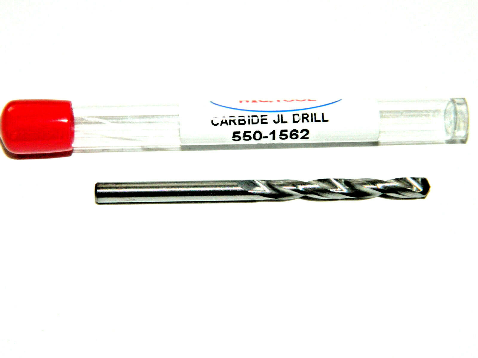 5/32" Dia. Solid Carbide Twist Drill Bit Jobber 2 Flute Usa, Htc 550-1562, D4