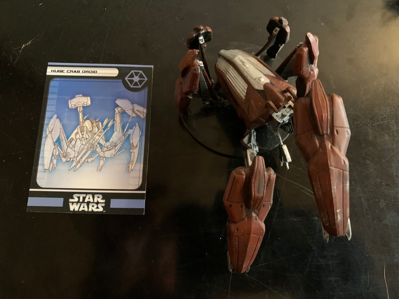 Star Wars Miniatures - Huge Crab Droid W/card - Bounty Hunters 05/60
